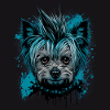 Punky Yorkshire Terrier