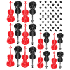 Violin Violinist Usa American Flag