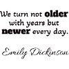 Positive quote Emily Dickinson