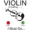 Violin Violinist Phone Display