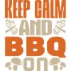 KEEP CALM AND BBQ ON