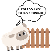 Sleepy Sheep