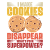 Retro Cookie Eating Superpower For A Cookie Fan