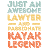 Lawyer kayak retro