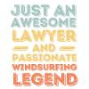 Lawyer windsurfing retro
