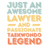 Lawyer Taekwondo retro