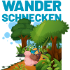 die Wanderschnecken blau