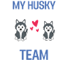 Min Husky og jeg hunde Pet Gift Husky