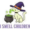 Katzen Hexe - Halloween Cat
