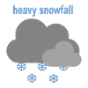 heavy snowfall