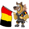 Belgian Rasta dog