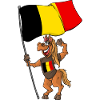 Belgium Fan Horse