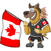 Canada Rasta Dog
