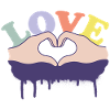 Love Comic Hände