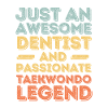 Dentist Taekwondo retro