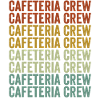 Cafeteria-Crew Cafeteria-Arbeiter-Crew
