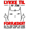 Jobbskifte Lykke til i ny jobb avskjedsgave