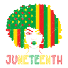 Juneteenth Independence America African Woman
