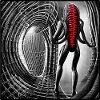 Aliengirl Giger Style Black