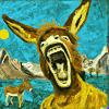 donkey scream