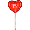 Suck Me Valentine Lollipop