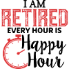 Retraité, Chaque heure compte. Retraité