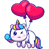 Einhorn Ballon