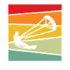 Kite Surfing Retro