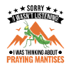Gottesanbeterin Geschenk Mantis Fangschrecke