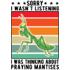 Gottesanbeterin Geschenk Mantis Fangschrecke