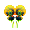 Psychedelische Mohnblüten