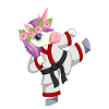 Karate Einhorn