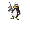 Linux is Not A Crime Linux Tux Penguin