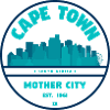 Cape Town Skyline Abzeichen