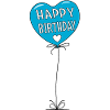 Balloon Happy Birthday Turkis
