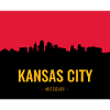 Kansas City Skyline Silhouette