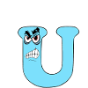 U