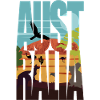 Wüstentier-Silhouetten
