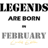 February Legends Gift black