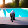Highheel on the Poolside