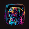 Rainbow Dog