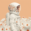 Astronaut in White suit