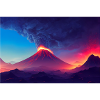 Volcanic eruption