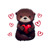I steal hearts Otter