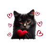 I steal hearts cat