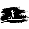 Skateboard SUP Surfing