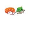 Nigiri Sushi et wasabi