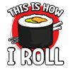 Sushi aesthetic style