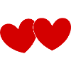 Saint-Valentin cœur rouge, st.valentin