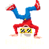 Pixel Breakdance B-Boy | Retro 8-Bit Hip Hop